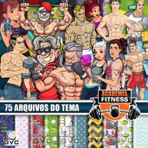 Kit Digital Academia Fitness Croosfit