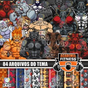 Kit Digital Academia Fitness Croosfit