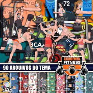 Kit Digital Academia Fitness Croosfit