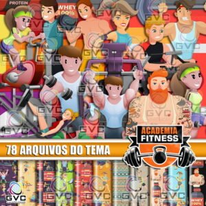 Kit Digital Academia Fitness Croosfit