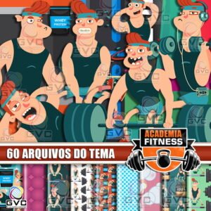 Kit Digital Academia Fitness Croosfit