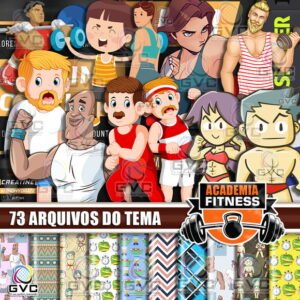 Kit Digital Academia Fitness Croosfit