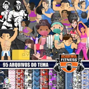Kit Digital Academia Fitness Croosfit