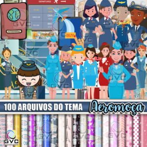Kit Digital Aeromoça