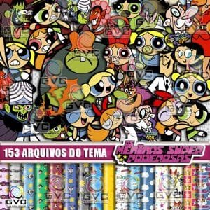 Kit Digital As Meninas Super Poderosas