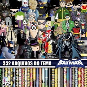 Kit Digital Batman Normal e Cute