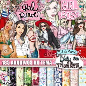 Kit Digital Dia das Mulheres