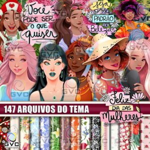 Kit Digital Dia das Mulheres