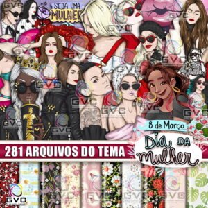 Kit Digital Dia das Mulheres