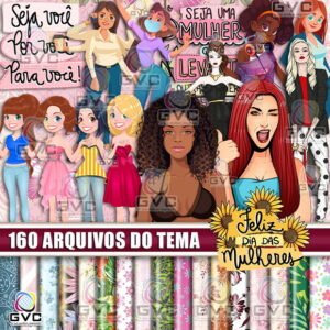 Kit Digital Dia das Mulheres