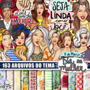 Kit Digital Dia das Mulheres