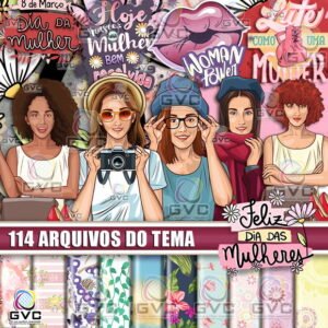 Kit Digital Dia das Mulheres