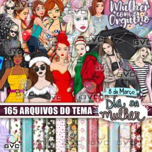 Kit Digital Dia das Mulheres