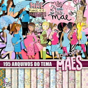 Kit Digital Dia das Mães