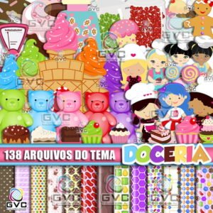 Kit Digital Doceria