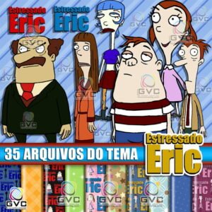 Kit Digital Estressado Eric + Vetores