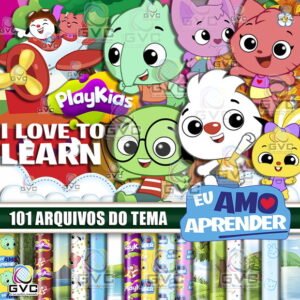 Kit Digital Eu Amo Aprender I LOVE TO LEARN