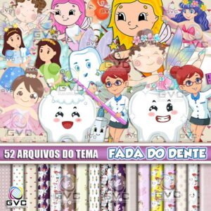 Kit Digital Fada do Dente