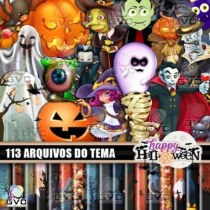 Kit Digital Halloween 3D