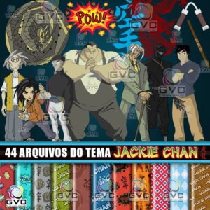 Kit Digital Jackie Chan + Vetores