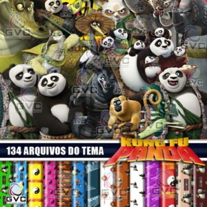 Kit Digital Kung Fu Panda