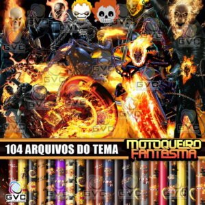 Kit Digital Motoqueiro Fantasma