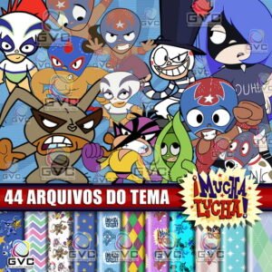 Kit Digital Mucha Lucha + Vetores