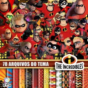 Kit Digital Os Incríveis