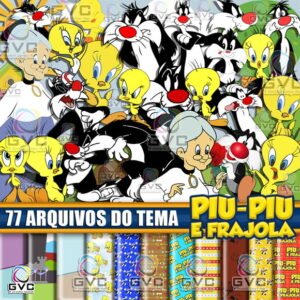 Kit Digital Piu Piu e Frajola