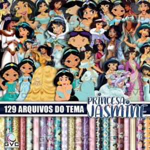 Kit Digital Princesa Jasmine