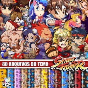 Kit Digital Street Fighter Kids