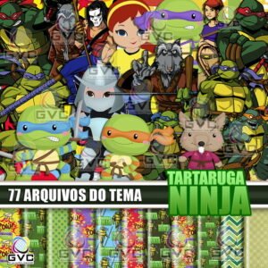 Kit Digital Tartaruga Ninja