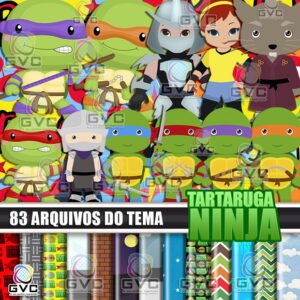 Kit Digital Tartaruga Ninja