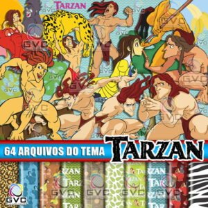 Kit Digital Tarzan + Vetores