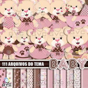 kit Digital Ursinha Baby
