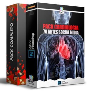 Pack Mídias Sociais Cardiologista Editáveis PSD Photoshop