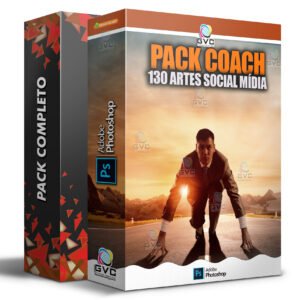 Pack Mídias Sociais Coach Editáveis PSD Photoshop