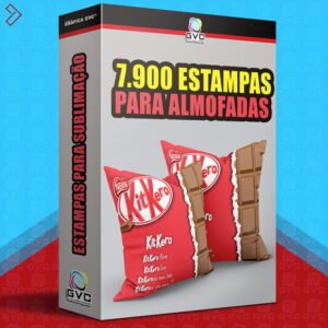 Pack Sublimação Almofada 7.900 artes Estampas Vários Temas