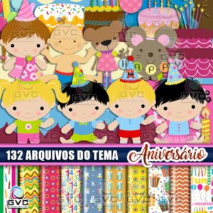 Kit Digital Aniversário