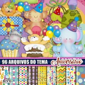 Kit Digital Aniversário