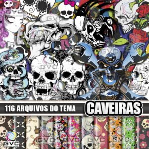 Kit Digital Caveira