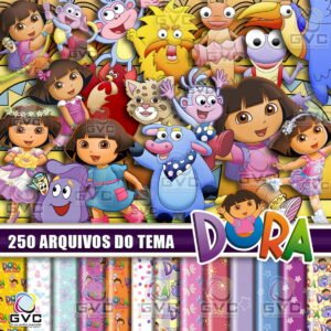 Kit Digital Dora Aventureira