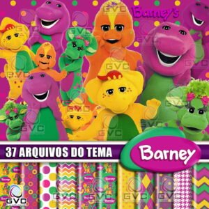 Kit Digital Barney E Seus Amigos