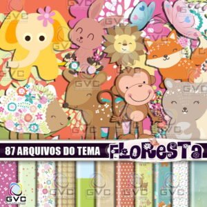 Kit Digital Floresta Encantada