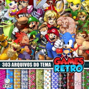 Kit Digital Games Retrô