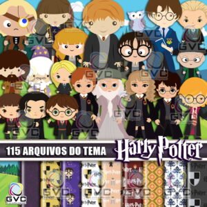 Kit Digital Harry Potter Cute Baby