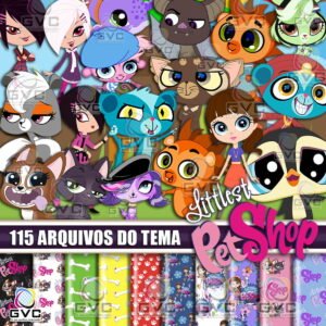 Kit Digital Littlest Pet Shop