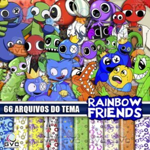 Kit Digital Rainbow Friends