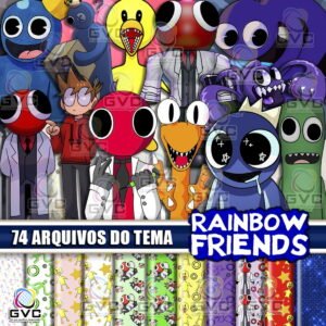 Kit Digital Rainbow Friends