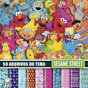 Kit Digital Sesame Street